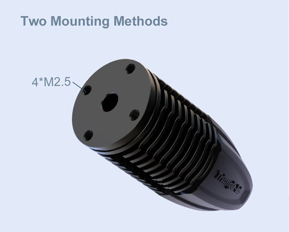 Rapid hotend - two mounting methods